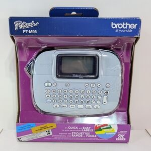 Brother PT-M95 P-touch Easy Handy Label Maker Brand New Type Print Stick